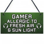 Gaming Novelty Sign Gamer Christmas Gifts For Son Brother Boys