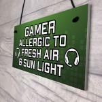 Gaming Novelty Sign Gamer Christmas Gifts For Son Brother Boys