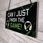 Gamer Christmas Gift Novelty Gaming Boys Bedroom Sign Gifts