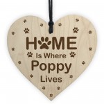 Pet Lovers Home Personalised Hanging Wood Sign Home Decor