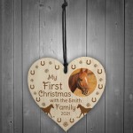 My First Christmas Horse Christmas Decoration Personalised