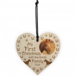 My First Christmas Horse Christmas Decoration Personalised