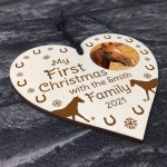 My First Christmas Horse Christmas Decoration Personalised