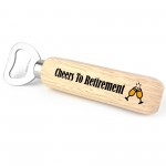 Retirement Congratulations Gifts Wooden Bottle Opener Gifts