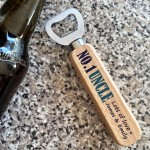 Personalised Uncle Bottle Opener Gift For Christmas Birthday