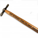 Retirement Personalised Engraved Hammer Gift For Him Men