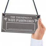 Family Wifi Password PERSONALISED Wifi Network Display Sign