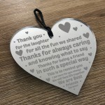 Thank You Poem Friendship Gift Engraved Heart Best Friend