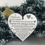 Thank You Poem Friendship Gift Engraved Heart Best Friend