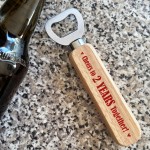 Funny 2nd Anniversary Gift For Boyfriend Husband Bottle Opener