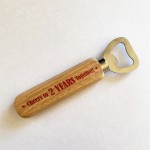 Funny 2nd Anniversary Gift For Boyfriend Husband Bottle Opener