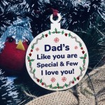 Special Gift For Dad Christmas Hanging Christmas Tree Decoration