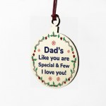 Special Gift For Dad Christmas Hanging Christmas Tree Decoration