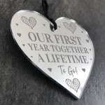 Special 1st Anniversary Gift For Boyfriend Girlfriend Husband