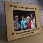 Thank You Gift For Grandad Birthday Christmas Personalised Frame