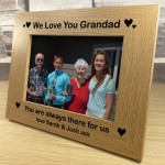 Thank You Gift For Grandad Birthday Christmas Personalised Frame