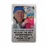 Best Grandparent Gift Personalised Photo Wallet Card Thank You