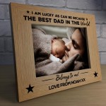 Personalised Photo Frame For Dads Birthday Christmas Present