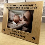 Personalised Photo Frame For Dads Birthday Christmas Present