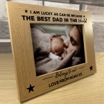 Personalised Photo Frame For Dads Birthday Christmas Present