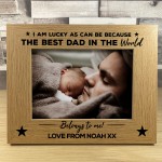 Personalised Photo Frame For Dads Birthday Christmas Present