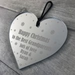 Special Christmas Gift For Grandparents Personalised Engraved