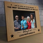 Personalised Photo Frame For Nan Grandad Grandma Birthday Xmas