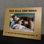 Novelty Gift For Dad Birthday Christmas Personalised Photo Frame