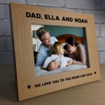 Novelty Gift For Dad Birthday Christmas Personalised Photo Frame