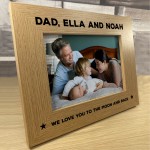 Novelty Gift For Dad Birthday Christmas Personalised Photo Frame