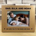 Novelty Gift For Dad Birthday Christmas Personalised Photo Frame