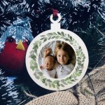 Personalised Photo Christmas Bauble Gift For Mum Dad Nan Grandad