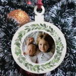 Personalised Photo Christmas Bauble Gift For Mum Dad Nan Grandad