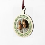 Personalised Photo Christmas Bauble Gift For Mum Dad Nan Grandad