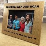 Novelty Gift For Grandad Birthday Christmas Personalised Frame