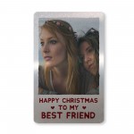 Special Christmas Gift For Best Friend Personalised Wallet Card