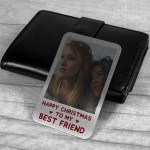 Special Christmas Gift For Best Friend Personalised Wallet Card