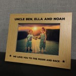 Novelty Gift For Uncle Birthday Christmas Personalised Frame