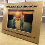 Novelty Gift For Uncle Birthday Christmas Personalised Frame