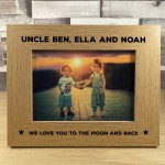 Novelty Gift For Uncle Birthday Christmas Personalised Frame