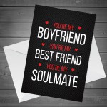 Special Anniversary Birthday Valentines Card For Boyfriend