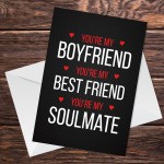 Special Anniversary Birthday Valentines Card For Boyfriend