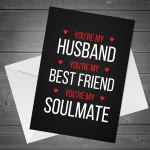 Special Anniversary Birthday Valentines Card For Husband