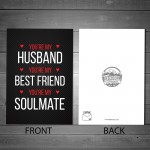 Special Anniversary Birthday Valentines Card For Husband