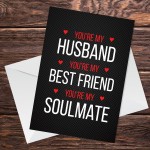 Special Anniversary Birthday Valentines Card For Husband