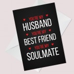 Special Anniversary Birthday Valentines Card For Husband