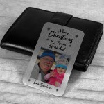 Merry Christmas To A Special Grandad Personalised Photo Card