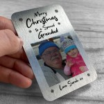 Merry Christmas To A Special Grandad Personalised Photo Card