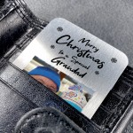 Merry Christmas To A Special Grandad Personalised Photo Card