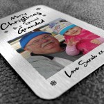 Merry Christmas To A Special Grandad Personalised Photo Card